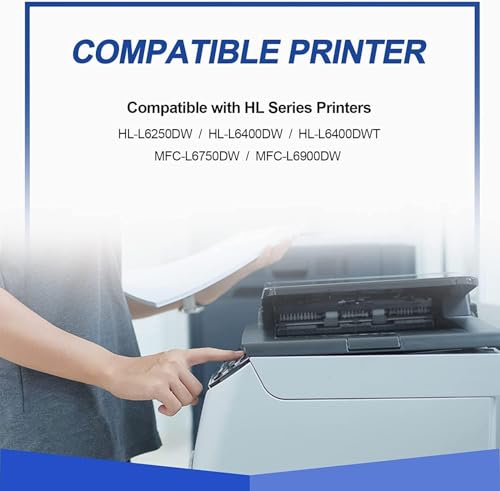 Image of 2 Pack Compatible DR890 DR-890 Drum Unit Replacement for Brother HL-L6400DW HL-L6400DWT HL-L6250DW MFC-L6900DW MFC-L6750DW M28a M28w M29a M29w