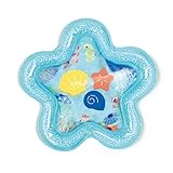 PRATIQUE ET FACILE À UTILISER : Facile à remplir et à vider, le tapis d’eau étoile mesure 42 x 42 x 4 cm. Compact et simple à installer, il se nettoie avec un chiffon humide. Un jeu sensoriel conçu pour accompagner bébé en toute simplicité dès 10 mois.