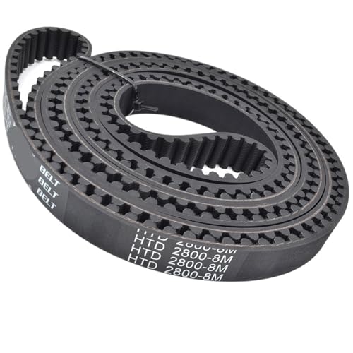 Courroie HTD 8M 2848mm en caoutchouc renforcé grand rendement de 356 dents