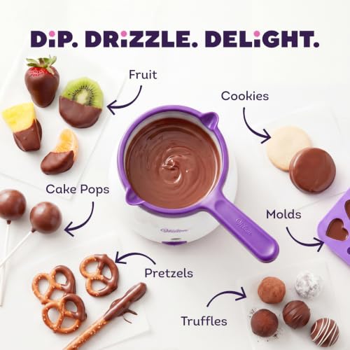 Wilton Candy Melts Candy Melting Pot - Melt Station for Chocolate & Fondue - Features Dishwasher-Safe Insert & Easy-Pour Spout - Fits on a Tabletop - 2.5-Cup Capacity by Wilton - Image 4