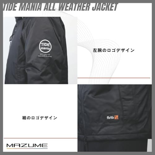 Mazume Tide Mania All Weather Jacket, Black : Amazon.sg: Fashion
