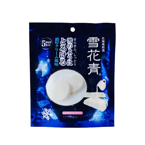 雪花青ホワイト5枚入 北海道 お土産 ショコラ ホワイトチョコのサムネイル