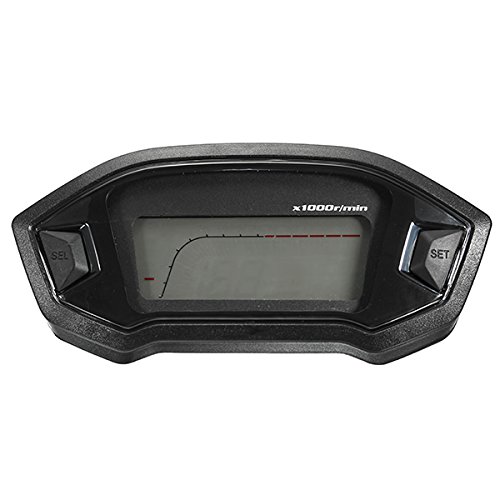 Universal Motorrad LCD 2-4 Zylinder kmh Tachometer Tachometer Messgerät