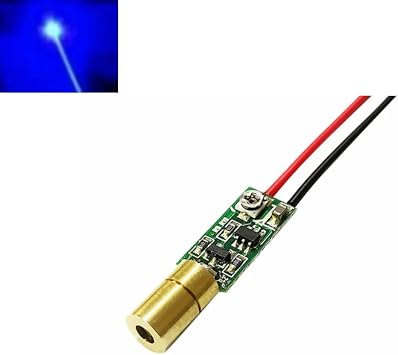 450nm-5 Blue Dot Laser Module DC 3-5V 6 * 10.5mm