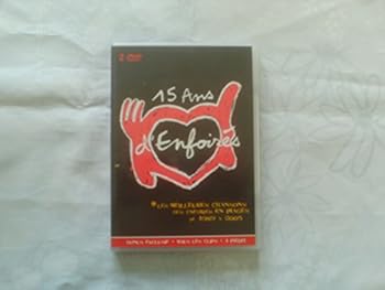 DVD 15 ANS D'ENFOIRES Book