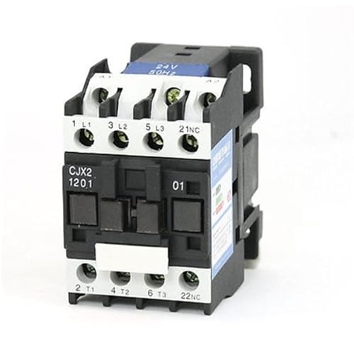 Contactor de CA CJX2-1201 para solucionar fallos de arranque en motores de 12A