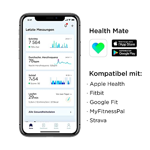 Hybrid-Smartwatch Withings Steel HR – Aktivitätstracker mit GPS und Herzfrequenz
