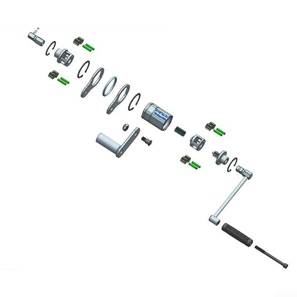 Llave de lengüeta, resistente, herramienta de extracción de tuercas de neumáticos para coche, SUV, sedán, llave cruzada de rueda, herramienta de refuerzo de potencia
