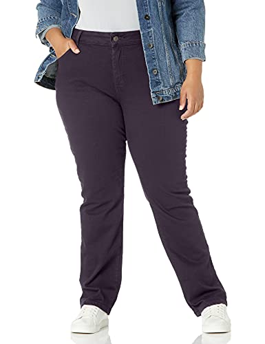 Image of Lee Women's Plus-Size Relaxed Fit Straight-Leg Jean