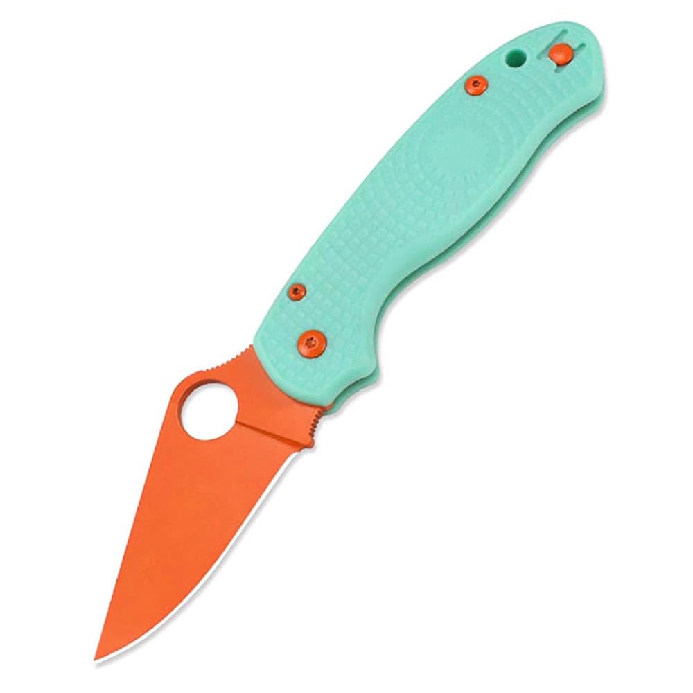 Joa Klappmesser Taschenmesser klein Grün Aus Stahl & G10, Outdoor Survival Messer