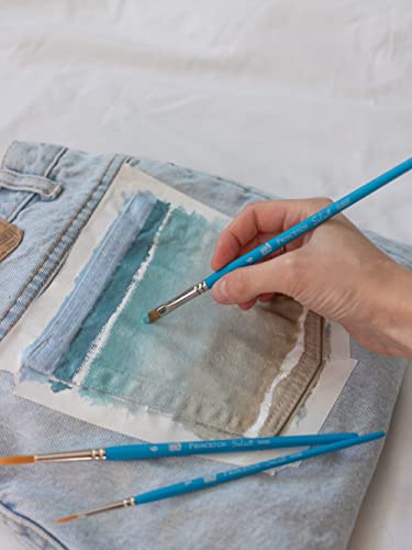 Princeton Artist Brush Co. Selectartiste Fine Art Multi-Technique Brush Set, 3 X Synthetic Brushes, Ideal For Professionals & Students #TOP3