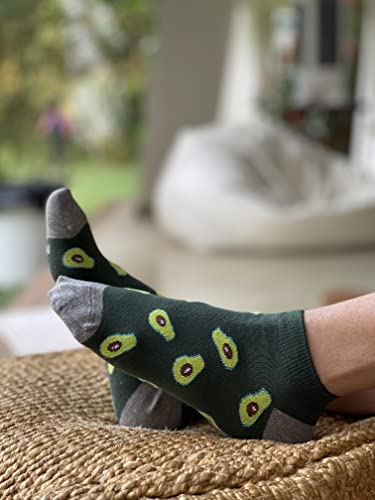 Image of Mint & Oak Low Cut Ankle Women Socks, Christmas Gift Quirky Socks For Friends, Cute Funky Socks, Christmas Secret Santa Gifts For Women