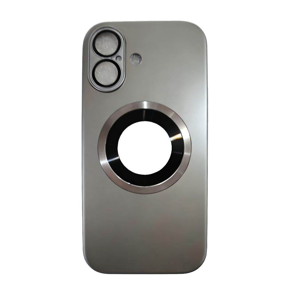 Frosted Magnetic Phone Case with Shockproof Camera Glass Protection and Lens Coating Compatible for iPhone 17