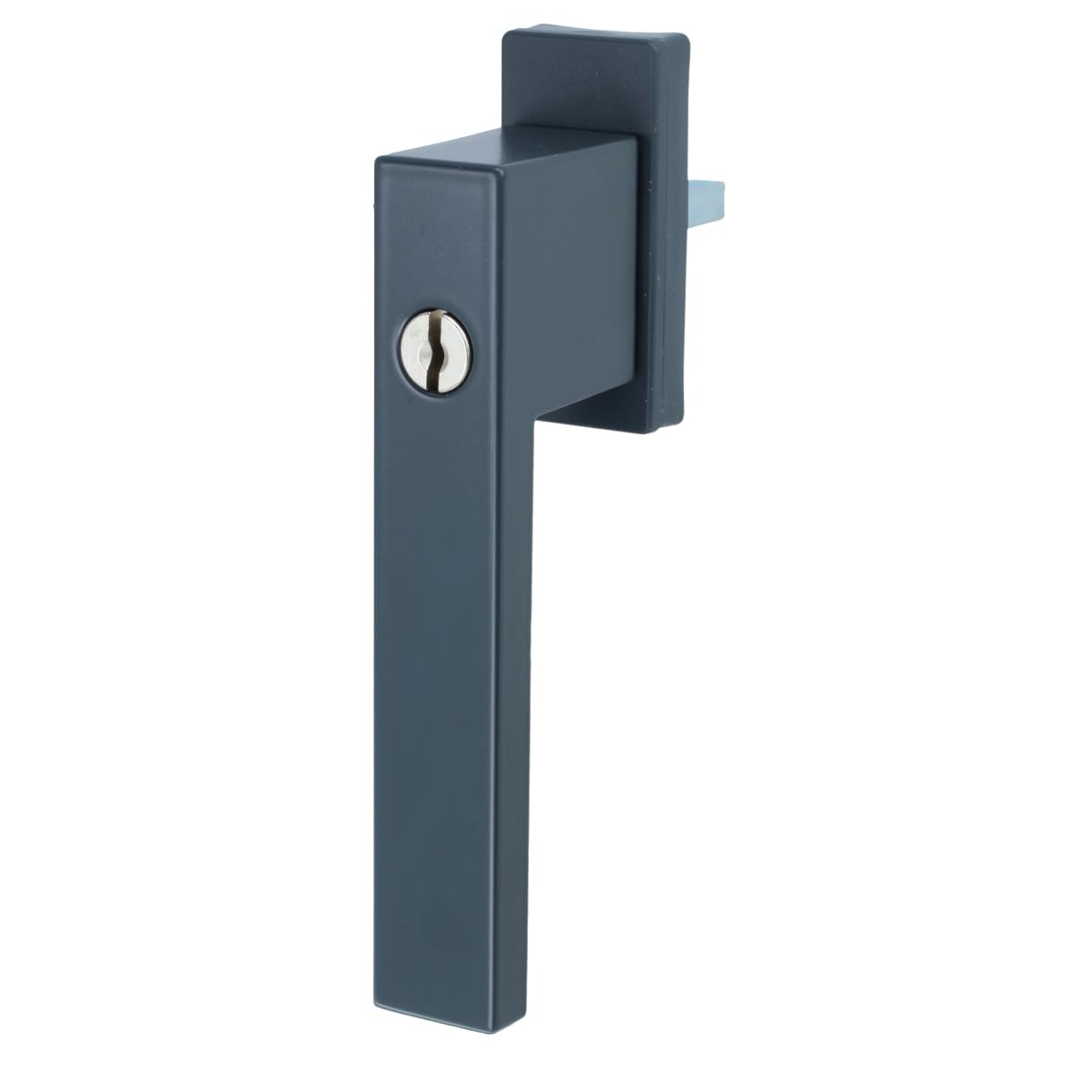 Hanna Model Window Handle with 2 Keys in Assorted Colours, Anthracite - Ral 7016