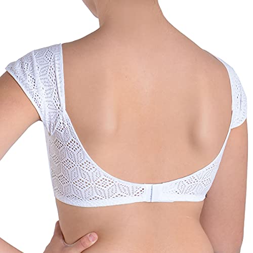 Sutiã juvenil com manguinha rendado Econfort