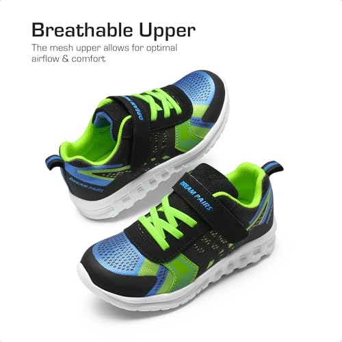 DREAM PAIRS Girls Boys Shoes Kids Tennis EZ-Ons Quicksteps School Sneakers Breathable Running Athletic Shoes3