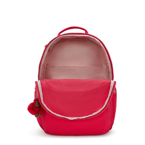 Image of Kipling Women's Seoul Extra Large 17 inch Laptop Backpack, Durable, Roomy with Padded Shoulder Straps, Built-In Protective Sleeve