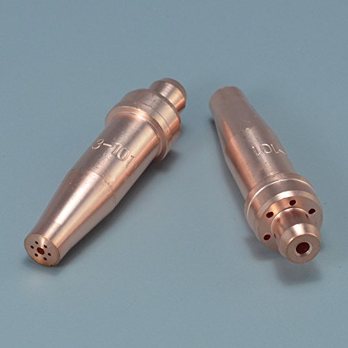 Riverweld 2Pcs 3-101 Size 3 Acetylene Cutting Tip Fit Victor Oxyfuel Torch #TOP2