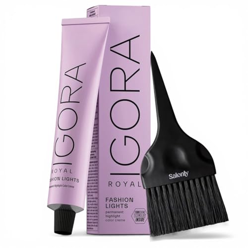 ROYAL Fashion Lights Permanent Highlight Color Creme + Solanly Tint Brush (2pc Bundle) (L-89)