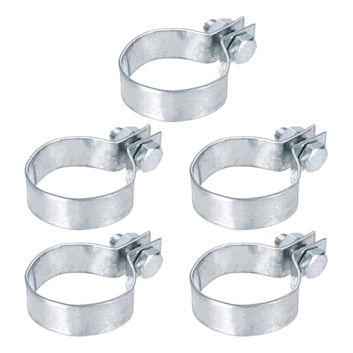 uxcell 5Pcs Brace Bands Chain Link Fence for 1-37/64" Chain Link Post