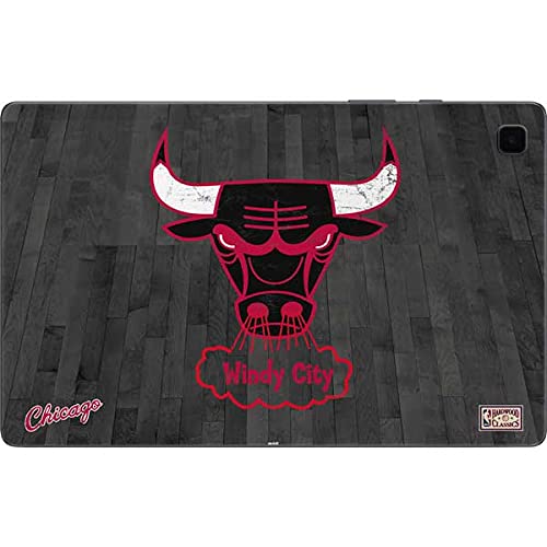 Skinit Tablet Decal Skin Compatible with Samsung Galaxy Tab A7 (2021) - Officially Licensed NBA Chicago Bulls Hardwood Classics Design