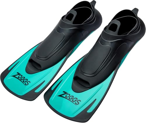 Palmes Zoggs Swim Fin Energy 38 pour tonifier les jambes sans douleur avec sac turquoise