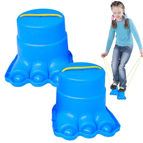 Sionhiuo Zancos para Niños - Pasadores De Zancos Infantiles | Juguetes De Ejercicio para El Desarrollo De Habilidades Motoras con Carga De Peso para Uso En Interior Patio Fiesta Hogar Y