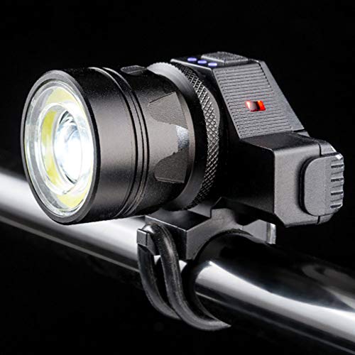 CLISPEED Farol de Bicicleta Usb Recarregável Luzes da Bicicleta Mountain Bike Farol de Luz Frontal C