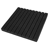cabina sonido la conga 🎵 【Funciones múltiples】 Tiras de espuma acústica con forma de tira única, no solo hermosa, sino con paneles acústicos decorativos. Absorción acústica, reducción de ruido, mejora de la calidad del sonido, difusión acústica, decoración.