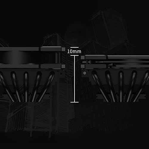 Miniatura 3 de ID-COOLING NO-12015-XT-ARGB Ventilador de caja de 0.591 in de espesor PWM Ventilador ARGB Iluminación para radiadorenfriador de CPUcarcasa de