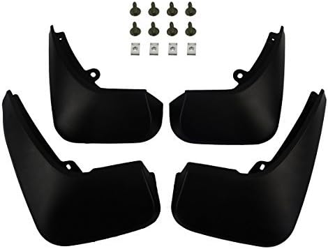 A-Premium Mud Flaps Compatible with Land Rover Discovery Sport 2015-2019 Sport Utility, No Drilling Required Mud Guards with Hardware Accessories, Set of 4 Front and Rear