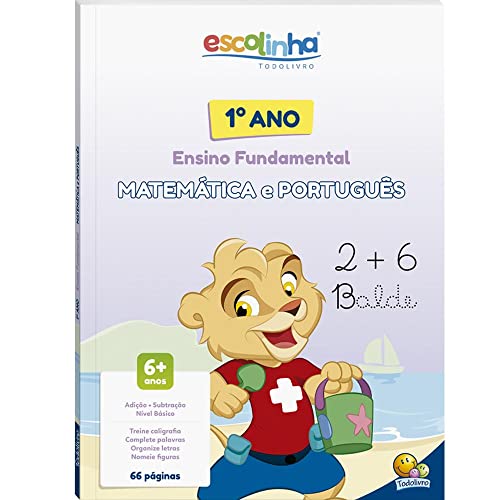 1º Ano - Matemática e Português (Escolinha Todolivro) - FINZETTO, MARIA ANGELA