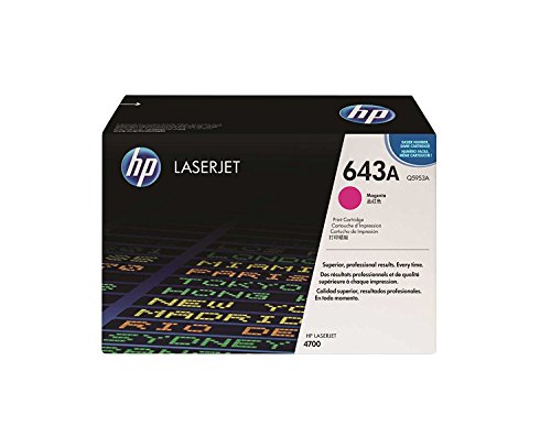 Toner magenta HP Q5953A pour imprimer 10000 pages de documents professionnels