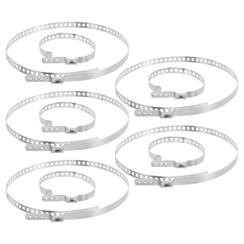 Veemoon Joint Boot Crimp Clamp Kit 10pcs Stainless Steel Set with Large and Small Clamps for Automotive Axle Repair for Suv and Car Accessories