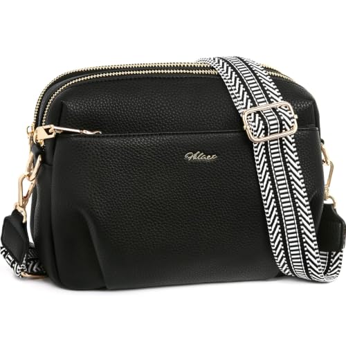 Image of Crossbody Bag for Women Vegan Leather Handbag Purse Anti Theft RFID