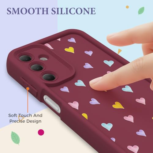 FUXICASE Case for Samsung Galaxy A16 5G, Silicone Shockproof Cover Women - image 2