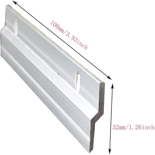 Miniatura 2 de Kit de accesorios para colgar fotos de 4 pulgadas, clips en Z de aluminio, resistentes para colgar cuadros y espejos, barra en Z entrelazada,