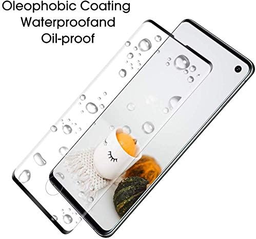 IHXX Galaxy S10 Screen Protector Tempered Glass Include a Camera Lens Protector