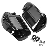 Autoneril Vivid Black Lower Vented Leg Fairing Fits -(ABS Plastic), adapt to your car