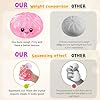 Sugar Glitter Dumpling Squishy,Viral Bao Bun Squishy Dumling Mystery Box,Stress Relief Fidget Squeeze Toy for Holiday & Birthday Gifts (Pink) #3
