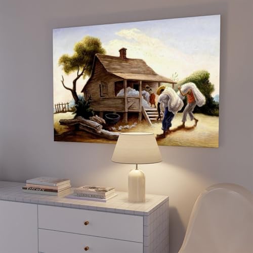 Toile Back From The Fields Benton pour décoration murale salon et bureau