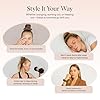 Kitsch Ultra-Petite Satin Scrunchies for Women - Softer Than Silk Scrunchies | Hair Ties No Damage for Frizz-Free Sleep | Perfect for Day or Night | Ideal Gifts for Women - Eucalyptus, 6 pcs #4