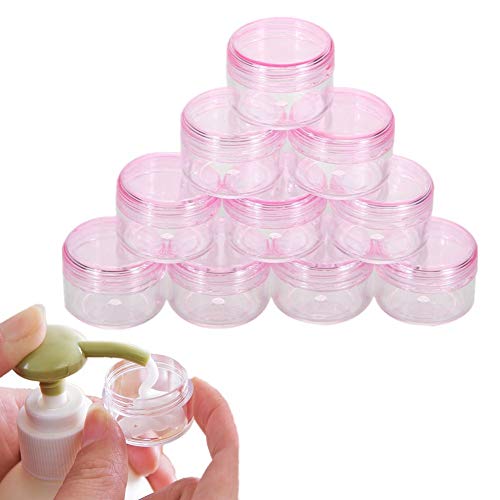 Preisvergleich Produktbild PPING Pumpspender Pumpflasche Reisebehälter Reise-Flaschen Make-up Kosmetik Kleine Behälter Kleine Behälter Mit Deckeln Toilettenartikel in Reisegröße pink