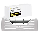 Stromberg Carlson VI-4000 for 4000 Series Fifth Wheel Gates - Louvered Tailgate Insert - Protection Accessory, Bolt Install, Easy Installment Accessory Tool Kit for Trucks - Black