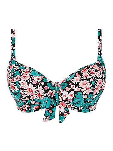 Freya Women\'s Standard Water Meadow Underwire Sweetheart Bikini Top, Multi, 36E