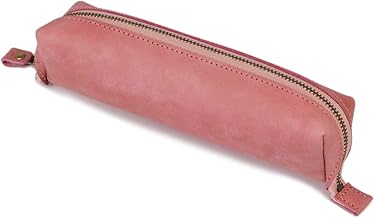 BLPT0073 Pencil Case, Leather, Pencil Case, Adult, High School Students, Large Capacity, Men's, Women's, Tochigi Leather, Made in Japan, Italian Leather, Handmade Tray, Pouch, Tool Holder, Pot, pink,
