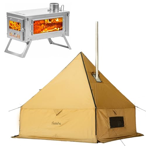 Carpa Hot Tent FireHiking 2m con Estufa de Titanio miniatura 1