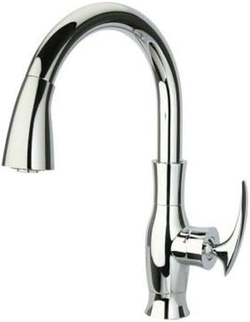 La Toscana FICR591 Firenze Pull-Out Spray Kitchen Faucet, Chrome