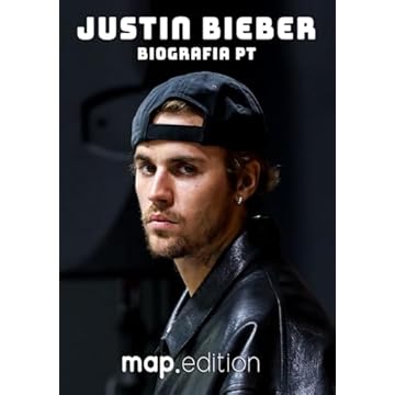 Capa do livro Justin Bieber Biografia pt