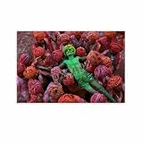 Steve McCurry Poster Portrait Art Aesthetics Photography Posters (2) Canvas Painting Posters And Prints Wall Art for Living Room Bedroom Decor 30x20inch(75x50cm)